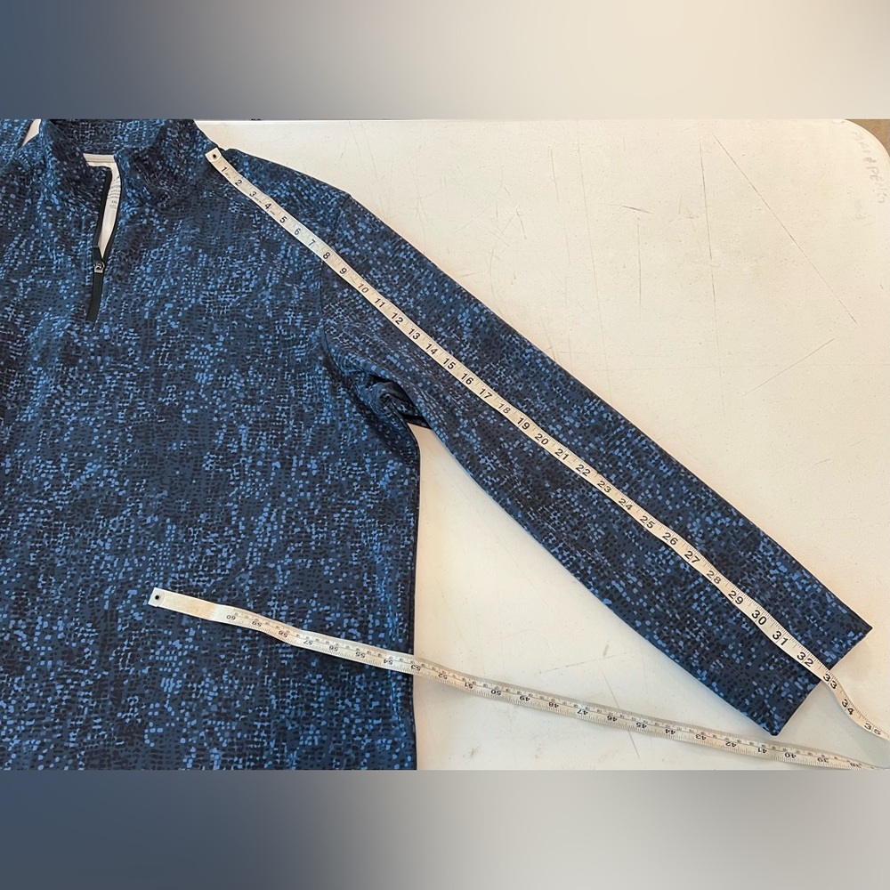 01.Algo Performance Polyester/Spandex Qtr Zip Swe… - image 4